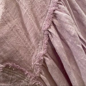 Free People Aster Henley High Low T-Shirt